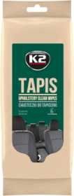Drėgnos servetėlės K2 Tapis, skirtos tekstilei, 20x18 cm, 24 vnt.
