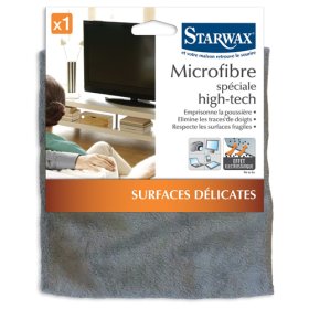 Mikropluošto šluostė STARWAX High tech 1333, jautriems paviršiams