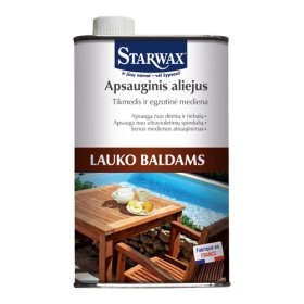 Apsauginis aliejus STARWAX 66146, tikmedžiui ir egzotinei medienai, 0,5 l
