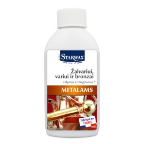 Valiklis žalvariui, variui ir bronzai STARWAX 66168, 0,25 l
