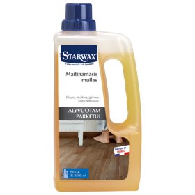 Koncentruotas maitinamasis muilas STARWAX 66176, alyvuotam parketui, 1 l