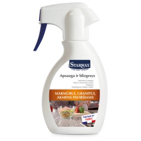 Valiklis STARWAX 66375, marmuro, granito ir akmens paviršiams, 0,25 l