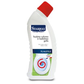 Tualeto valymo ir balinimo priemonė STARWAX 66532, su chloru, 750 ml