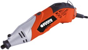 Tiesinis šlifuoklis HERVIN TOOLS TS-170W, galia 170 W, 40 priedų