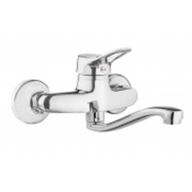 Plautuvės maišytuvas DEANTE Vero Bow_080M, montuojamas prie sienos