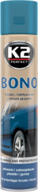 Automobilinis polirolis K2 Bono, plastmasinėms ir guminėms detalėms, 300 ml