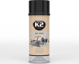 Automobiliniai dažai K2 Cynk Spray, nuo korozijos, 400 ml