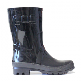 Guminiai batai SWAMPOK 180P, 38 dydis, juoda spalva, aukštis apie 27 cm, moteriški