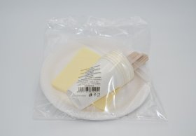 Vienkartinių indų rinkinys ECO GO 6, ekologiškas, 6 asmenims