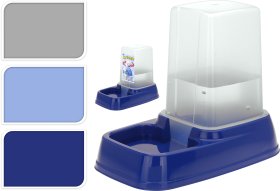 Gertuvė su dubenėliu maistui, gertuvės talpa 3 l