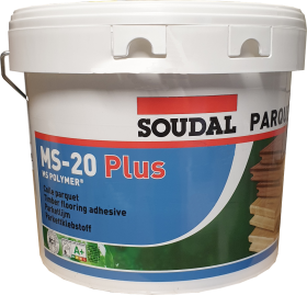 Polimeriniai klijai parketui SOUDAL Ms-20 Plus, 16 kg