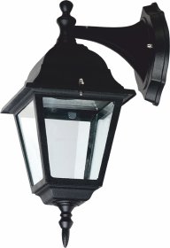 Lauko šviestuvas ORRO, 1 x 60 W, E27, IP54, 19,5 x 16 x 36,5 mm, sieninis, juodos spalvos, TLWL1610B, A170770073