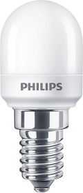 LED lempa PHILIPS, 1,7W (=15W), E14 T25, šaldytuvui, 220-240V, 2700K, 150 lm, matinė