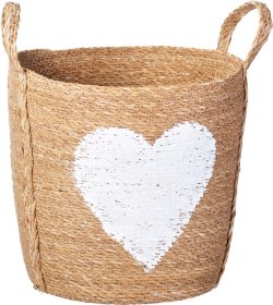 Krepšelis daiktų laikymui su rankenomis KIDS, 30 x 30 x 25 cm