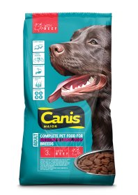Sausas šunų ėdalas CANIS Major, su jautiena, 3kg