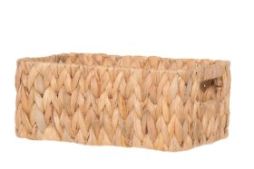 Daiktadėžė su rankenomis 4LIVING, 28 x 19 x 11,5 cm, pinta