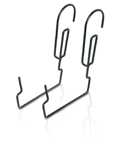 Metalinis lauko vazono kablys AGRO, 21 x 23 cm.