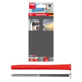 Universalus kaištis su sraigtu TOX Constructor, 8/100, 6 vnt.