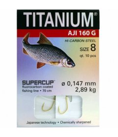 Pavadėliai ROBINSON, su kabliukais, dydis 6, 0.172mm