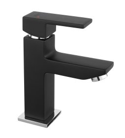 Praustuvo maišytuvas FERRO Staccato Bsd2Bl, juodas