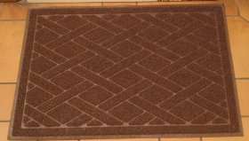 Kilimėlis PRINT MAT, 60 x 90 cm, PVC, rudas