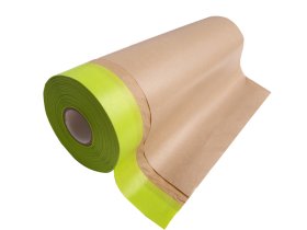 Apsauginis dažymo popierius su lipnia juostele PAINTER FOL0533, 450 mm, 20 m