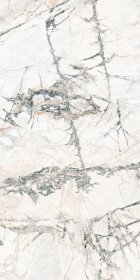 Akmens masės plytelės KAI/CERAMICA FIORE Arabesque 6143, 60 x 120 cm, 1,440 m2/dėž., glazūruotos, rektifikuotos, spalva balta