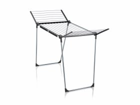 Skalbinių džiovykla LEIFHEIT Pegasus 180 Solid Black, 157 x 66 x 87 cm