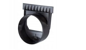 Galinė sienutė AQUER, latakui, su išbėgimu kairinė