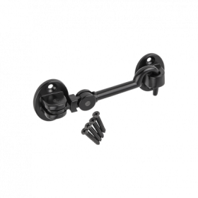 Kablys DOMAX, ZHP 110 C, spl. juoda, 106x37 mm, 887801