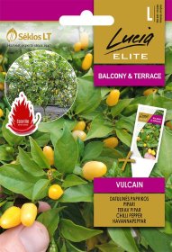 Daržovių sėklos, LUCIA ELITE ELN paprikos datulinės VULCAIN, 12 s., L