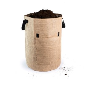 Džiutinis daržovių auginimo maišas ASEJA, 340 x 480 mm.