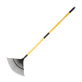 Vėduoklinis grėblys HERVIN GARDEN, 22 dantų, stikloplastikinis kotas.