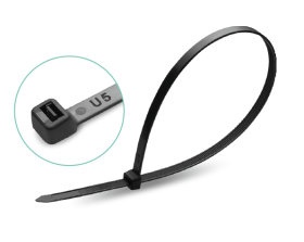 Tvirtinimo dirželiai XIDO, minkšti, 3,3x250 mm, juodos sp., 100 vnt., ТD3.3Х250-B