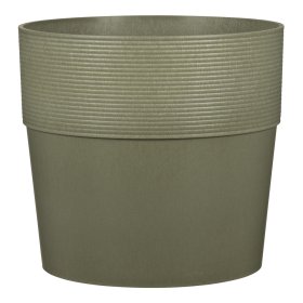 Kambarinis plastikinis vazonas SCHEURICH Khaki (224/25), žalsvos sp., skersmuo 25 cm.