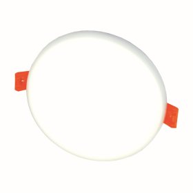 Montuojamas šviestuvas panelė TOPE Ronda Ik08, įleidžiama, LED 11W, 3000K, IP65, 800 lm, pjaunama skylė 105 mm, be rėmelio, apvali, baltos sp., 125x25 mm, 6003000033