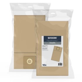 Dulkių siurblio maišeliai SQOON, siurbliams KARCHER, popieriniai, 10 vnt.