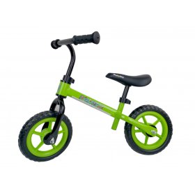 Vaikiškas dviratis BIMBO BIKE MONSTERS, balansinis, ratų dydis 10, plienas, žalios/juodos sp.