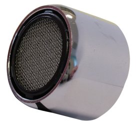 Aeratorius PERLINI P-2016, 22F, srautas 6 l / min. su gumine tarpine, chromas