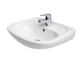 Praustuvas CERSANIT MITO Market 55, 55 x 45,5 cm, su skyle maišytuvui, Lenkija, CCWS1000250936