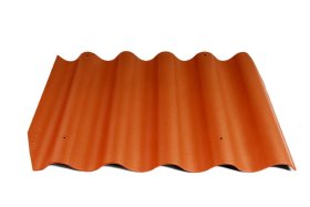 Banguotas lakštas ETERNIT Gotika L11, matmenys 585 x 920 mm, klasikinė raudona spalva, 270997