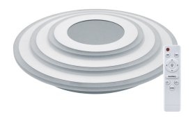 Lubinis LED šviestuvas ORRO,  2x36 W, 220-240 V, 3000-6500 K, 2160-4320 lm, IP20, apvalus, su pultu, 3000x3000x600 mm, CE34-36.