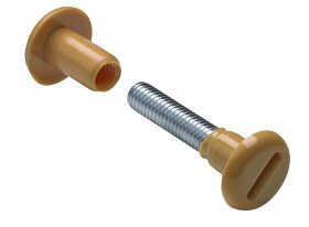 Sujungimo varžtas HETTICH, 10 vnt., 34-45 mm, smėlio sp., 89311