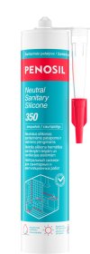 Silikoninis hermetikas PENOSIL Neutral Sanitary Silicone 350, 280 ml, neutralus, bespalvis