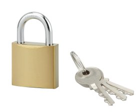 Pakabinama spyna SERRUPRIX, Acera 30 mm geležiniu korpusu 3 raktai, 908002