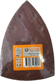 Šlifavimo lapelis CORTEX, DELTA tipo, P36, 100x150 mm, 5 vnt.