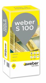Sausas betonas WEBER S-100, 25kg, 1011104