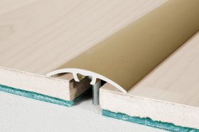 Aliumininė grindų juostelė HESORA H 64 D4, 3.2 x 180 cm,  mat.šampano spalvos, kilmės šalis ES