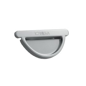 Latako dangtelis BILKA, universalus, skersmuo 125 mm, sidabrinė spalva, RAL9006