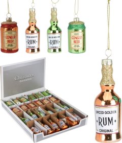 Eglutės žaisliukas Butelis, 4 skirtingi dizainai, 1 vnt.